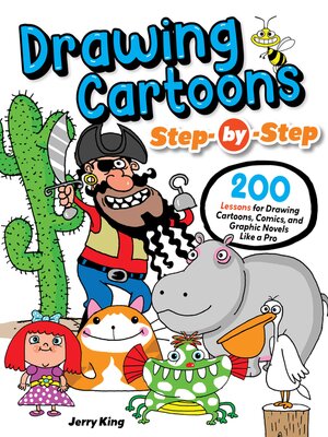 cover image of Drawing Cartoons Step-by-Step
